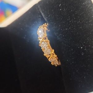 XO Eternity 3.5ct Moisannite ring.